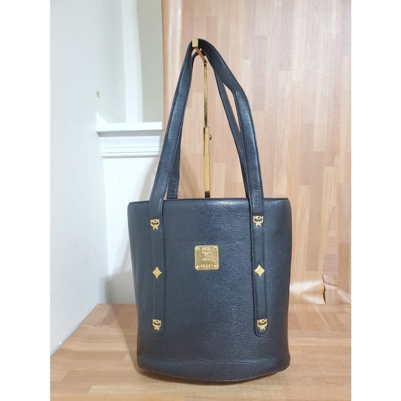 MCM Small Leather Tote Bag - Picture 7 of 12